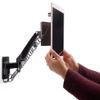 Displays2go Magnetic Tablet Wall Mount with Cable Lock, Universal Compatibility  Black (MGWLSBK) view 3