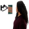 Displays2go Magnetic Tablet Wall Mount with Cable Lock, Universal Compatibility  Black (MGWLSBK) view 4