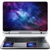 11.6 12 Inch Laptop Skin Sticker Cover Premium Sticker Cover Art Decal Decorative (Included 2 Wrist Pad Skins) - Galaxy Clouds view 1