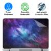 11.6 12 Inch Laptop Skin Sticker Cover Premium Sticker Cover Art Decal Decorative (Included 2 Wrist Pad Skins) - Galaxy Clouds view 2