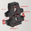 Baseplate Camera Base Plate Tripod Mounting Baseplate with Dual 15mm Rod Rail Clamp for Camera Cage view 2