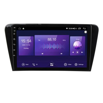 Android 12 Car Stereo Radio for Skoda Octavia 2013-2018 9in Hd Touch Screen Bluetooth 5.0, with USB/Sd A/Fm Audio Receiver, Subwoofer, Apple Carplay & Android Auto