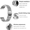 EANWireless Compatible with Garmin Vivoactive 4 45mm/Venu 2 45mm Replacement 22mm Strap Band, Milanese and Stainless Steel Metal Strap for Forerunner 745/265/255/255 Music 46mm,Silver view 4