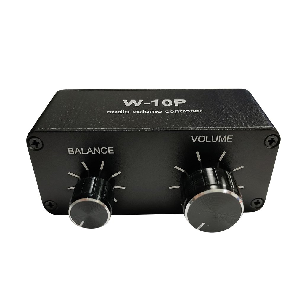 MOUDOAUER Mini Stereo Audio Preamplifier 3.5mm Fit DVDs, CDs, Set Top Boxes, MP3s, TVs, Cell Phones Accessory