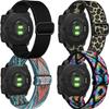 GARTOO for Garmin Instinct/Instinct 2 Solar Watch Bands, Soft Stretchy Nylon Sport Replacement Elastic Wristband Strap for Garmin Instinct Tactical/Tide/Esports/Solar, 4Pack view 1
