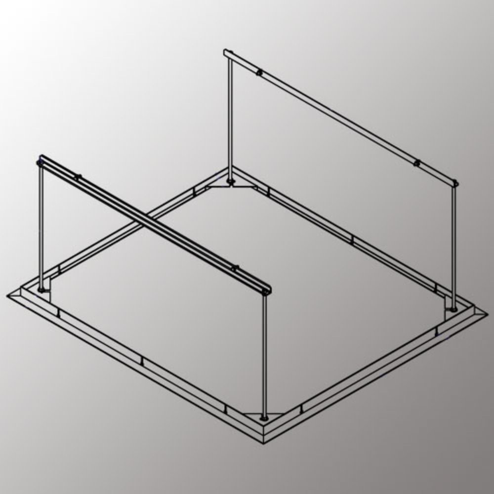Draper - 300595 SLXR Ceiling Closure Panel - Black