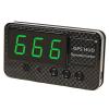 clinmday Car Universal Head-up Display,Large Screen Anti-Slip ABS Accurate Speed Display,for Satellite Speedometer-High-Definition Overspeed Alarm-GPS Mode for All Vehicle Black view 1