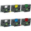 6-Pack Tze Label Maker Tape Tz 12mm 0.47 Inch TZe131 Tze231 Tze431 Tze531 Tze631 Tze731 Laminated Compatible Label Maker Tape Replacement for Brother PTouch PTH100 PTH110 PTD600 PTD200 PTD210 view 2