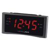 HANNLOMAX HX-151CR Alarm Clock Radio, 1.2 LED Display (Silver Grey) view 1