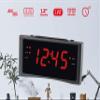 HANNLOMAX HX-151CR Alarm Clock Radio, 1.2 LED Display (Silver Grey) view 3