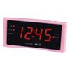 HANNLOMAX HX-151CR Alarm Clock Radio, PLL AM/FM Radio, Dual Alarm, 1.2" Red LED Display, AC Operation only. (Pink) view 1