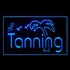 160042 Tanning Beauty Salon Shop Studio Open Display LED Light Neon Sign (12" X 8", Blue) view 2