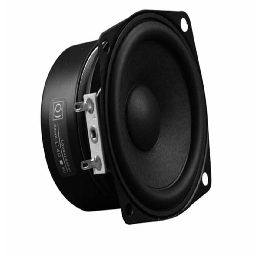 1 x HIFI Full Frequency Speaker with 2.5" Stereo Ultra Bass Speaker 8 Black