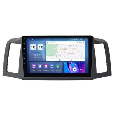 10" Car Radio Stereo for 2004 2005 2006 2007 Jeep Grand Cherokee Dash Kit, 4+64GB 8-Core Android11 GPS Navigation Multimedia Player with Car-Play Android Auto
