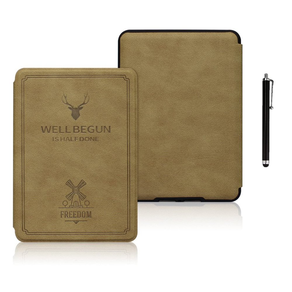 Sakenitly Cover for Kindle Paperwhite 11th (2021 Release, Model NO: M2L3EK or M2L4EK, 6.8 inch), Deer Head Pattern Case Case Not Suitable for 6 inch Kindle 11th