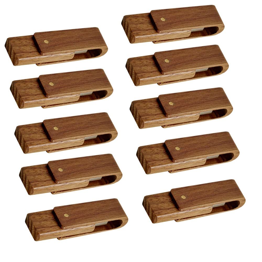 10 PCS USB3.0 32GB Flash Drive Wooden Memory Stick USB Stick Data Storage (USB3.0 32GB)