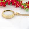 3X Portable Creative Present Fashion Necklace Reading Magnifier Pendant Necklace Decorative Gift Magnifying Glass Loupe view 2