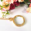 3X Portable Creative Present Fashion Necklace Reading Magnifier Pendant Necklace Decorative Gift Magnifying Glass Loupe view 3