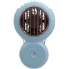 RMENST Handheld Mini Fan, Portable USB Rechargeable Small Fan, with LED Light, for Women,Travel,Outdoor (Color : Blue) view 1