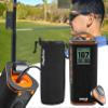 Bushnell Wingman View Golf Speaker Bundle - Easy-to-Read LCD Display, Bluetooth Music & Audible GPS Distances - Includes Wingman View & Protective Wingman Pouch view 1