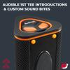 Bushnell Wingman View Golf Speaker Bundle - Easy-to-Read LCD Display, Bluetooth Music & Audible GPS Distances - Includes Wingman View & Protective Wingman Pouch view 4