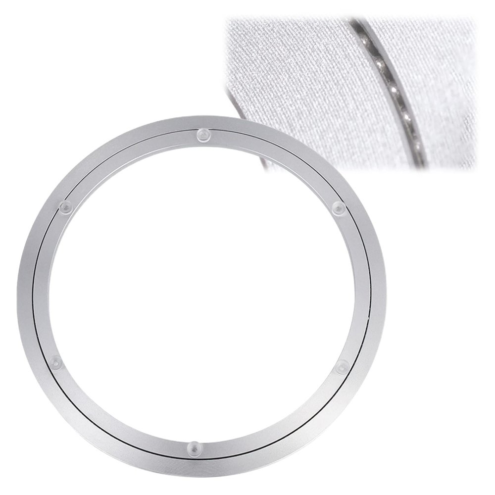 Lazy Susan Turntable Rings Rotating Bearing, 12-100 Cm Turntable Base Bearing, 360 Smooth Rotating Silent Turntable Ball Bearing, For Dining Table TV Computer Monitor