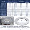 Lazy Susan Turntable Rings Rotating Bearing, 12-100 Cm Turntable Base Bearing, 360 Smooth Rotating Silent Turntable Ball Bearing, For Dining Table TV Computer Monitor view 2