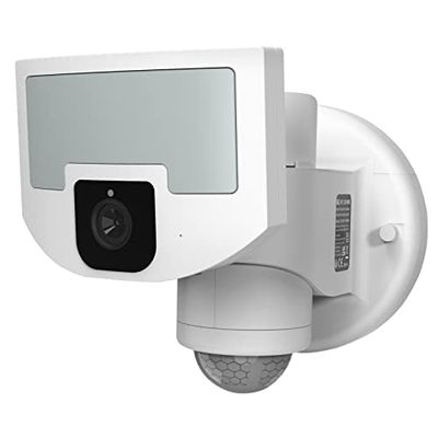 Philex Security Light Motion Outdoor, Motion Sensor, 1700 Lumen Floodlight, WiFi Camera with App Control, IP65 Weatherproof with 3 Zone Intruder Detection, 210 Field of Vision