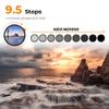 77mm Variable ND3-1000 (1.5-10 Stops) ND Lens Filter & Shockproof MCUV Filters Kit (2 Pcs) 28 Multi-Coatings for Camera Lens (Nnao-X Series) view 2