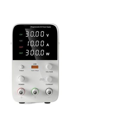 PULME dc Power Supply Adjustable DC Power Supply WPS3010H Laboratory Voltage Regulator Switching Power Supply 30V 10A USB Fast Charge Function (Color : WPS3010B)
