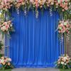 30ftx10ft Royal Blue Backdrop Curtain Panels for Parties, 6 Panels 5ftx10ft Wrinkle Free Polyester Photography Backdrop Drapes for Wedding Birthday Party view 2