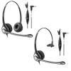 Wantek Binaural/Single Phone Headset with Microphone Noise Cancelling,Telephone Headset 2.5mm with Microphone Noise Cancelling & Volume Controls view 1