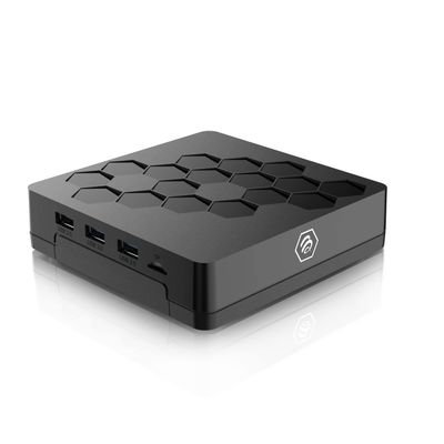BuzzTV U5 Android 11 TV Box, Quad-Core Amlogic S905x4 Processor, 4GB DDR4 RAM, 32GB Storage, 6th Generation Wireless AX, 4K UHD Streaming Media Player