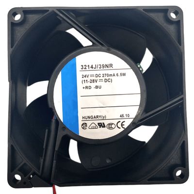 24V 3214J/39NR 270mA 6.5W 9038 Cooling Fan 2-Wire