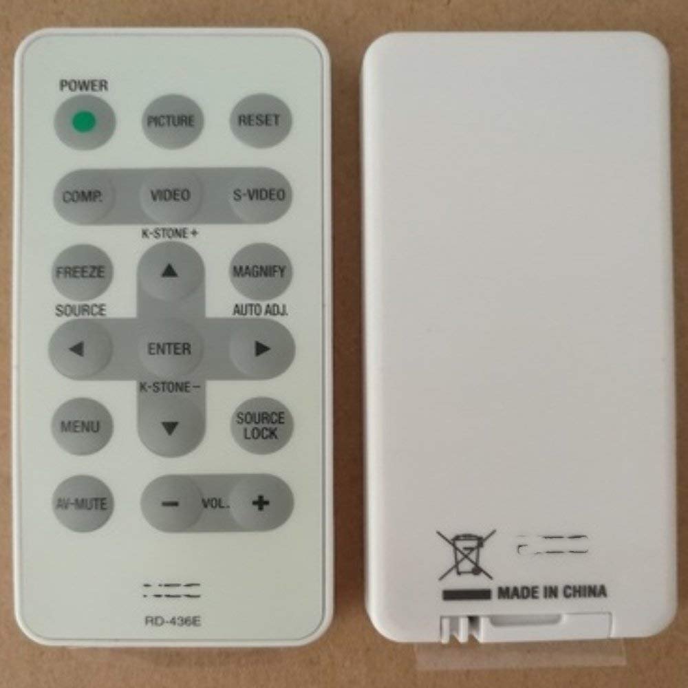 CN-KESI FIT Projector Remote Control RD-436E For NEC NP100 NP200 NP100+ NP200+ series Projector