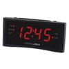 HANNLOMAX HX-151CR Alarm Clock Radio, PLL AM/FM Radio, Dual Alarm, 1.2" Red LED Display, AC Operation only. (Black) view 1