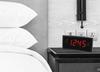 HANNLOMAX HX-151CR Alarm Clock Radio, PLL AM/FM Radio, Dual Alarm, 1.2" Red LED Display, AC Operation only. (Black) view 4