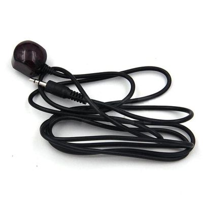 1.5m Infrared Remote Control Receiving Line Set-Top Box External Multi-Function IR Remote Control Black Extension Cable - (Color: Black 1pcs)