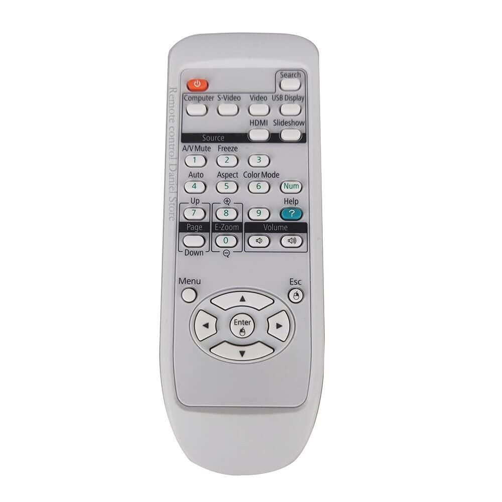 for EPSON Projector Remote Control 149161600 EX70 EB-S62 EB-475WI EB-480T EMP-77C EMP-S5 H552C EB-485T EB-475T