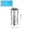 PATIKIL 30uF 30MDF 450V AC Fan Start Capacitor, CBB65 Circular Run Capacitor for AC Motor Run Air Conditioner Cool Heat Pump Condenser Straight view 2