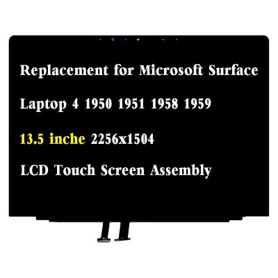 HPDELGB Replacement for Microsoft Surface Laptop 4 1950 1951 1958 1959 (2021) 2256x1504 LCD Display Touch Screen Digitizer Assembly (Only for 13.5 inch Screen)
