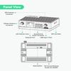 LINOVISION Mini Industrial 4G LTE Router with Low Power Consumption, GPS, RS232/RS485, DI/DO, USB Dongle Mode for Computer, Cellular Router for Vending Machine, Vehicles, Robots with Solar Battery view 2