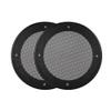 4 inch Speaker Grill Covers, Subwoofer Grille Steel Mesh Speaker Woofer Grill Guard Protector, 2 Pcs (Black+Black) view 2