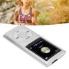Portable MP3 Music Player,MP3 Player Stylish Multifunctional Lossless Sound Slim 1.8 Inch LCD Screen Portable MP3 Music Player(Silver) view 2
