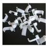 50pcs 12mm Square Steel Nail Cable Wire Wall Hanging Screw Clips Cable Clips view 1