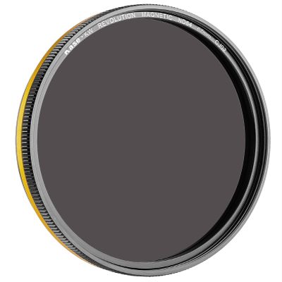 Kase Wolverine Revolution 67mm Magnetic ND64 6 Stop Shockproof Tempered Optical Glass Filter w Yellow Ring & Adapter