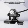 Car Antenna Lip Mount Bracket, Car Antenna Mount Bracket for Mobile Radio Car Clip Mount Trunk Lid/Hatchback/Door Mount view 3