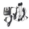 MOUDOAUER Motorcycle Helmet to Helmet Communicator System 2 Way Intercom Headset Motorcycle Walkie-Talkie Front & Rear MP3 Accessory view 1