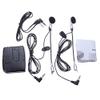 MOUDOAUER Motorcycle Helmet to Helmet Communicator System 2 Way Intercom Headset Motorcycle Walkie-Talkie Front & Rear MP3 Accessory view 2