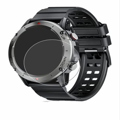 upscreen Scratch Shield Screen Protector compatible with Pasonomi Smartwatch (50mm) - HD-Clear, Anti-Fingerprint